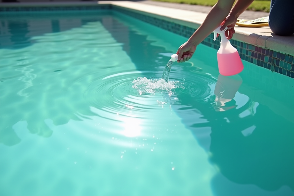 piscine verte